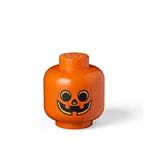 Room Copenhagen Scatola Contenitore Piccola Testa Lego - Zucca S 2L Halloween