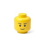 Room Copenhagen Testa stoccaggio Mini Lego, Ragazzo, Giallo, One Size