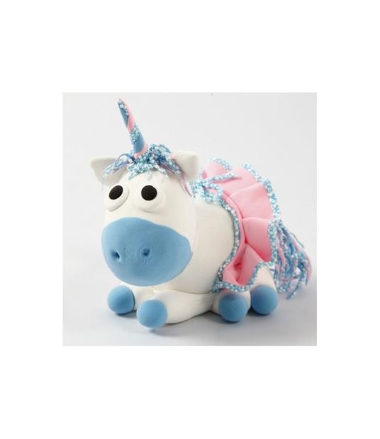 Pasta da modellare. Funny F. Unicorno Blu - 2