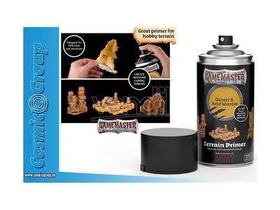 The Army Painter | Terrain Primer | Desert & Arid Wastes | 400 ml | Vernice Acrilica Spray per Giochi di Ruolo da Tavolo | Wargames | Creazione di Scenari in Miniatura