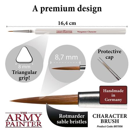 The Army Painter - Brush - Wargamer Brushes: Character - 2