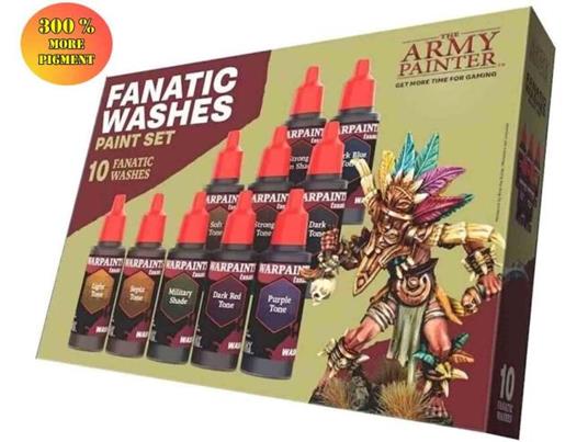 WARPAINTS FANATIC WASH SET Colori Army Painter
