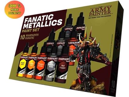 WARPAINTS FANATIC METAL SET Colori Army Painter