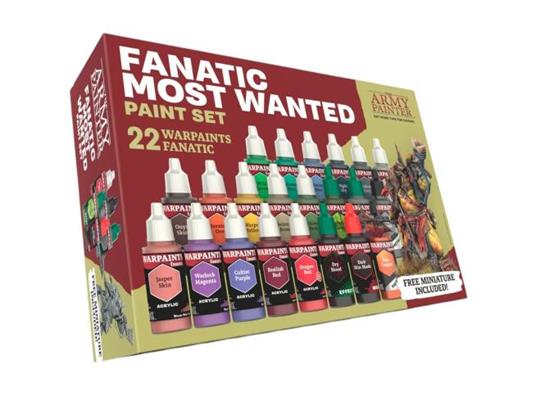 Warpaints Fanatic: Most Wanted Paint Set Colori Modellismo Army Painter
