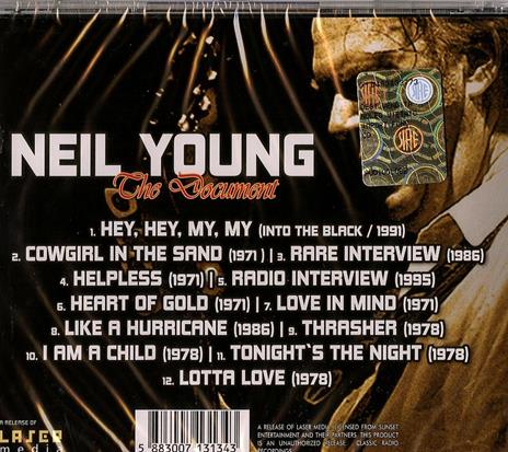 The Document-Radio Broadcast - CD Audio di Neil Young - 2