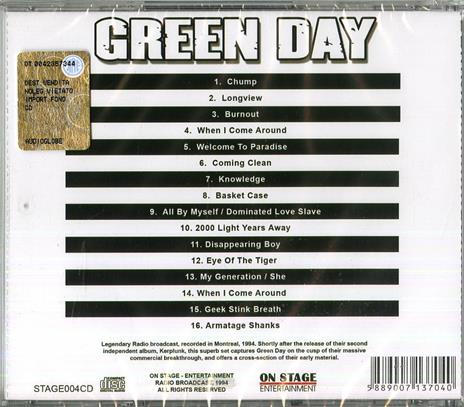 Light Years Away - CD Audio di Green Day - 2