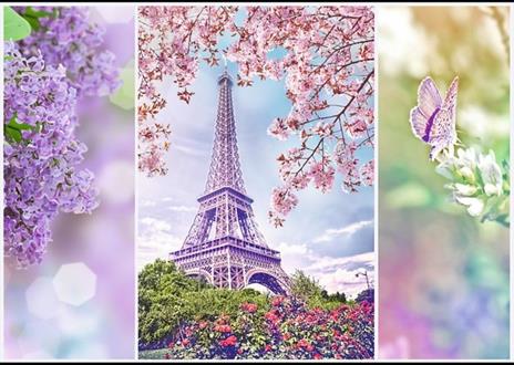 Puzzle da 1000 Pezzi. Spring in Paris - 2