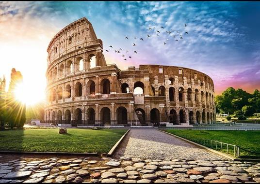 Puzzle da 1000 Pezzi - Colosseo Baciato dal Sole - 3