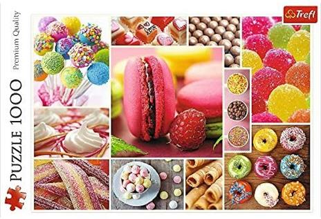 Puzzle da 1000 Pezzi - Candy Collage - 3