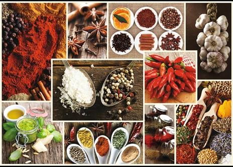 Puzzle da 1000 Pezzi. Spices Collage - 2
