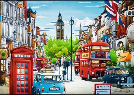 Puzzle da 1000 Pezzi - London street - 3