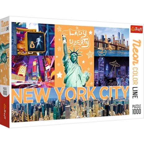 Puzzle da 1000 Pezzi. Neon Color Line: Neon City