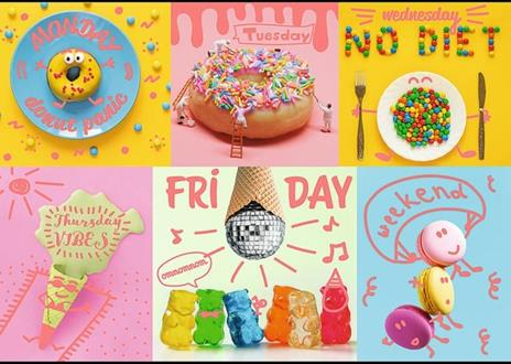 Puzzle da 1000 Pezzi. Neon Color Line: Sweet Week - 3