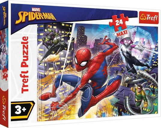 Puzzle da 24 Pezzi Maxi - Spider-Man: Senza Paura