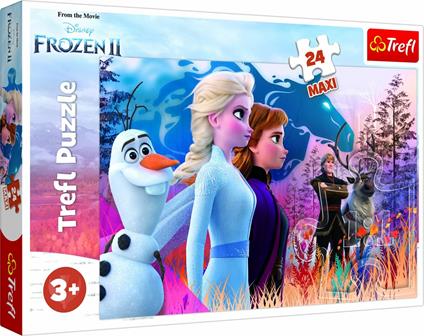 Puzzle da 24 Pezzi Maxi - Frozen 2: Magico Viaggio