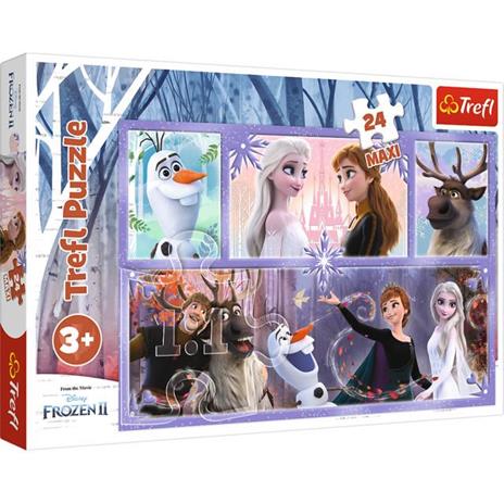 Puzzle da 24 Pezzi Maxi - Frozen 2: Un Mondo Pieno di Magia - 2