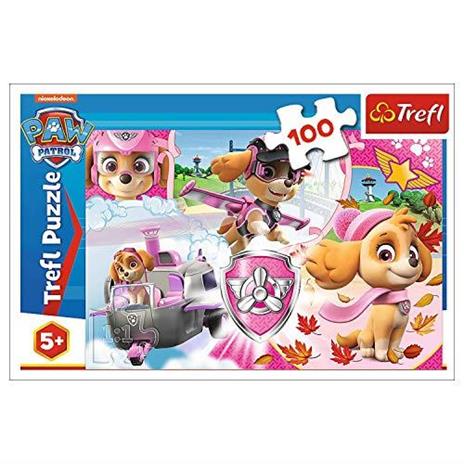 Trefl Skye in action Puzzle 100 pz Cartoni