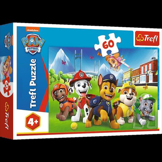 Puzzles - "60" - Paw Patrol on the grass / Viacom PAW Patrol