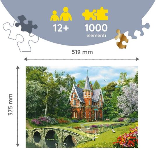 Puzzles - "1000" - Victorian House - 3