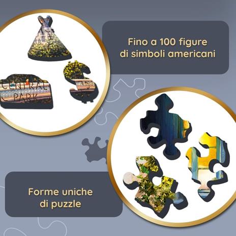 Puzzle da 1000 Pezzi Woodcraft - New York: Collage - 6