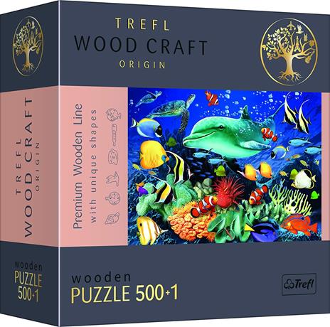 Puzzle da 501 Pezzi Woodcraft - Vita Marina - 2