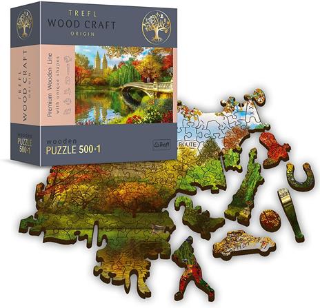 Puzzle da 501 Pezzi Woodcraft - Central Park, Manhattan, New York