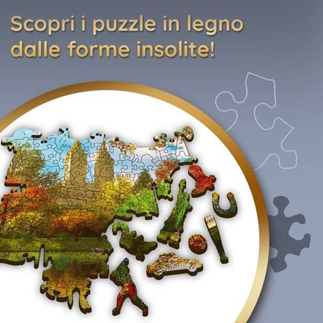 Puzzle da 501 Pezzi Woodcraft - Central Park, Manhattan, New York - 4