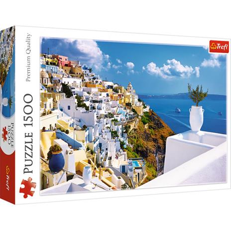 Puzzle da 1500 Pezzi - Santorini, Greece