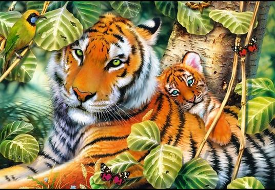 Puzzle da 1500 Pezzi - Two tigers - 2