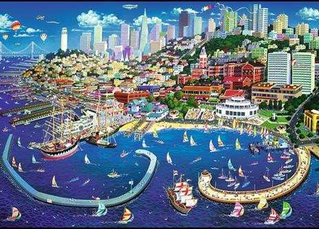 Puzzle da 2000 Pezzi - Baia di San Francisco - 3
