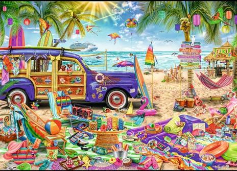 Puzzle da 2000 Pezzi - Tropical Holidays - 2