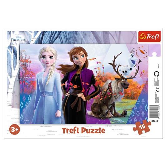Puzzles - 15 Frame - Anna and Elsas Magical World / Disney Frozen 2 - 2