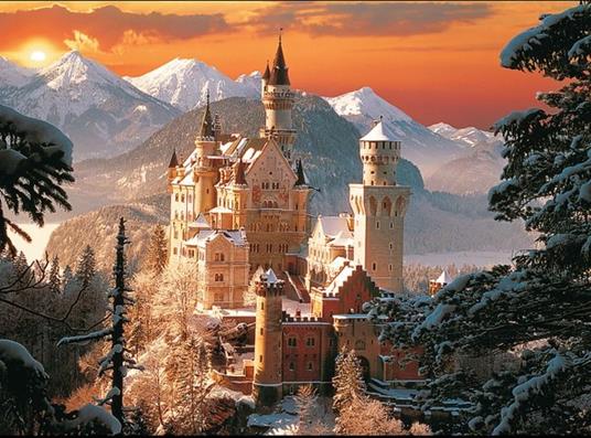 Puzzle da 3000 Pezzi - Wintry Neuschwanstein Castle, Germany - 2