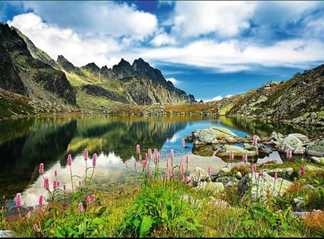 Puzzle da 3000 Pezzi - Starolesnianski Pond, Tatras, Slovakia - 2