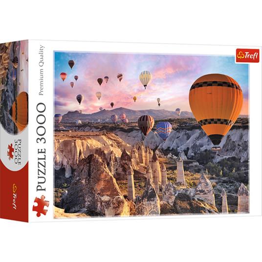 Puzzle da 3000 Pezzi - Balloons over Cappadocia - Trefl - Puzzle 3000 -  Puzzle da 1000 a 3000 pezzi - Giocattoli