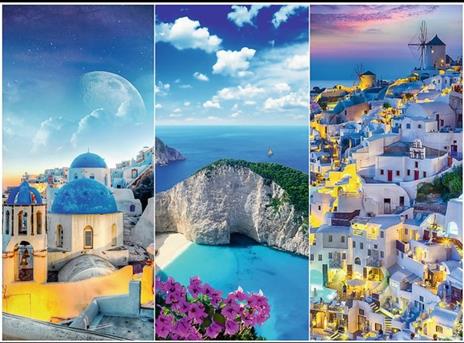 Puzzle da 3000 Pezzi - Greek Holidays - 2