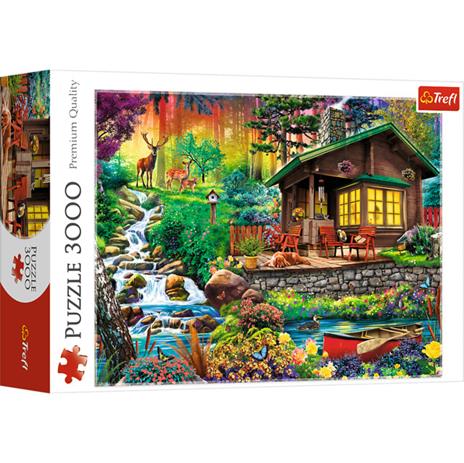 Puzzle da 3000 Pezzi - Cabin in the Woods