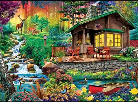 Puzzle da 3000 Pezzi - Cabin in the Woods - 3