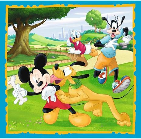 trefl Disney Puzzle 3 in 1 modello Minnie&Mickey Mouse 20 36 50 pezzi, 34846, multicolore - 2