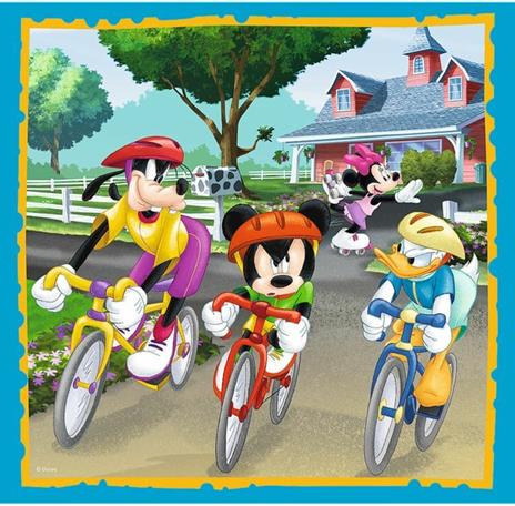 trefl Disney Puzzle 3 in 1 modello Minnie&Mickey Mouse 20 36 50 pezzi, 34846, multicolore - 3