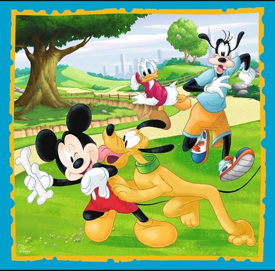 trefl Disney Puzzle 3 in 1 modello Minnie&Mickey Mouse 20 36 50 pezzi, 34846, multicolore - 5