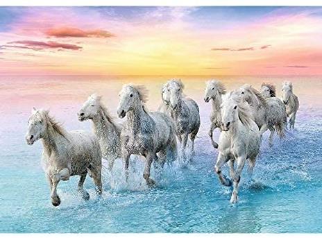 Puzzle da 500 Pezzi - Galloping White Horses - 2