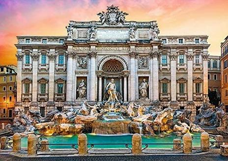 Puzzle da 500 Pezzi - Fontanna di Trevi, Rome - 2