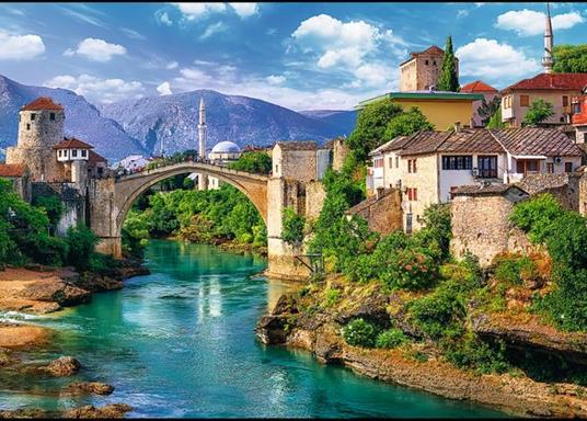 Puzzle da 500 Pezzi - Old Bridge in Mostar, Bosnia and Herzegovina - 2