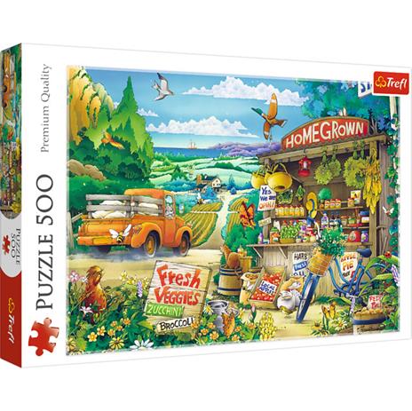 Puzzle da 500 Pezzi - Morning in the countryside