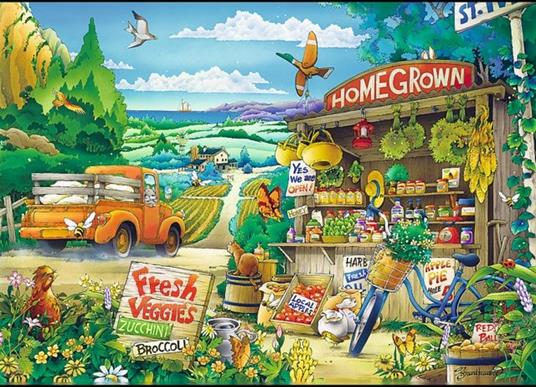 Puzzle da 500 Pezzi - Morning in the countryside - 2