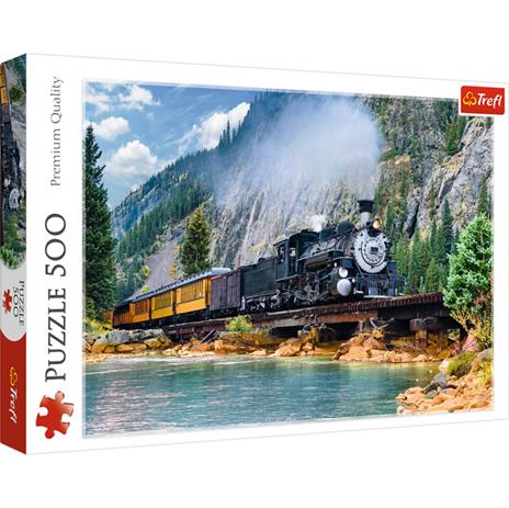 Puzzle da 500 Pezzi - Mountain Train