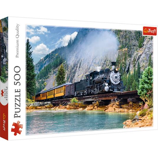 Puzzle da 500 Pezzi - Mountain Train