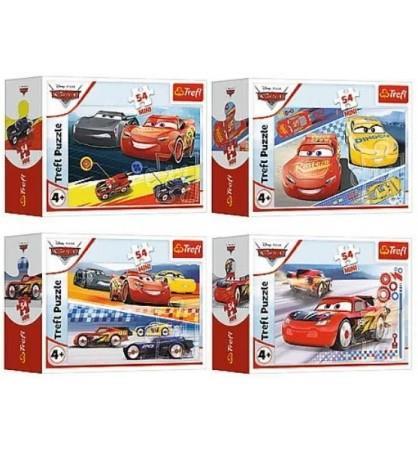 Puzzles - 54mini - Crazy race / Disney Cars 3