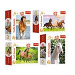 Puzzles - 54 mini - The world of horses / Trefl